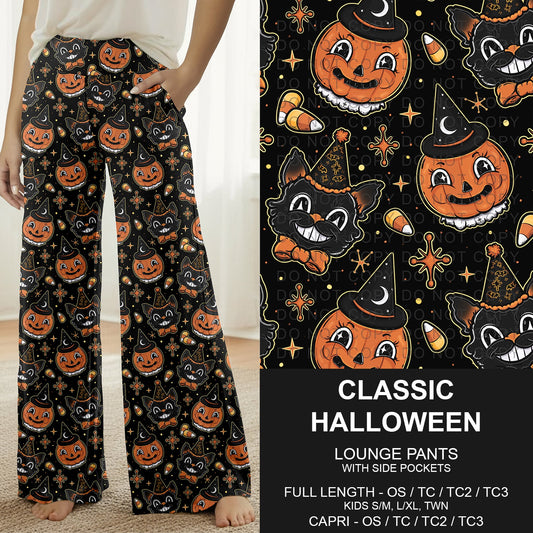 B307 - Preorder Classic Halloween Lounge Pants (Closes 8/02. ETA: early Oct.)