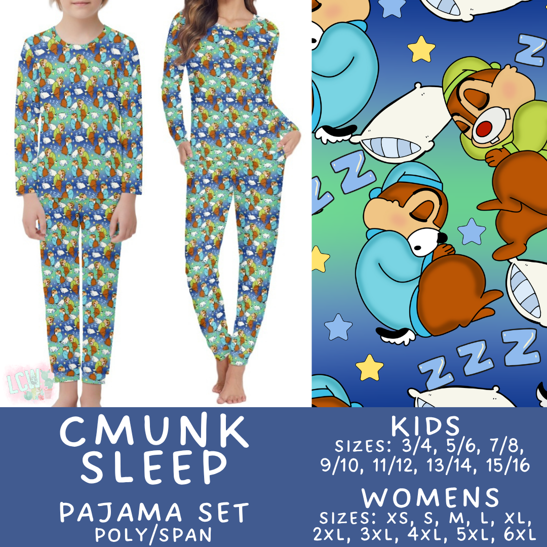 Batch #590 - Magical Family Pajamas - Closes 9/18 - ETA mid Nov - CMunk Sleep Women's & Kid's Pajama Set
