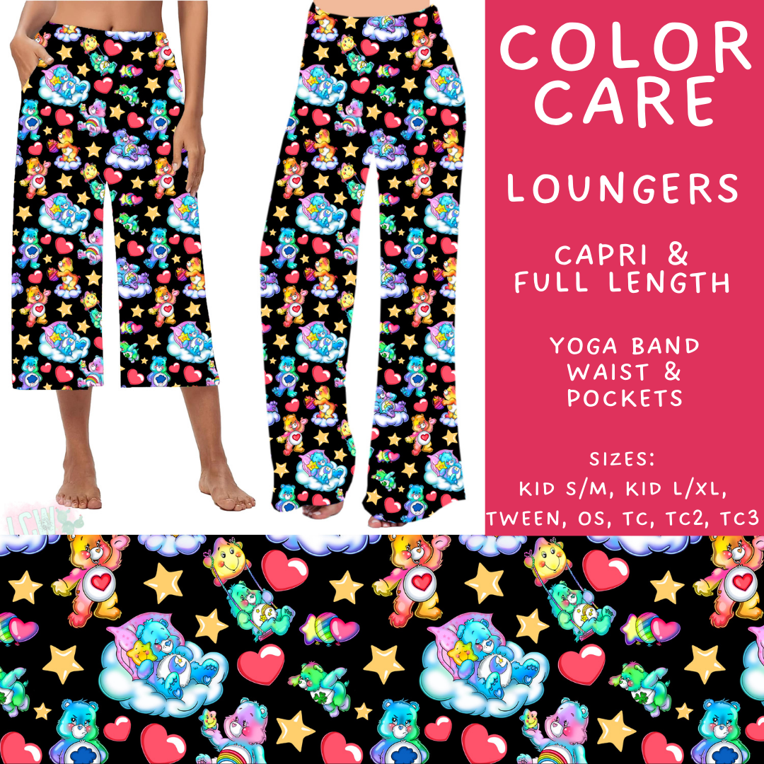 Batch #497 - January Request Run - Closes 2/27 - ETA late April - Color Care Capri and Full Length Loungers