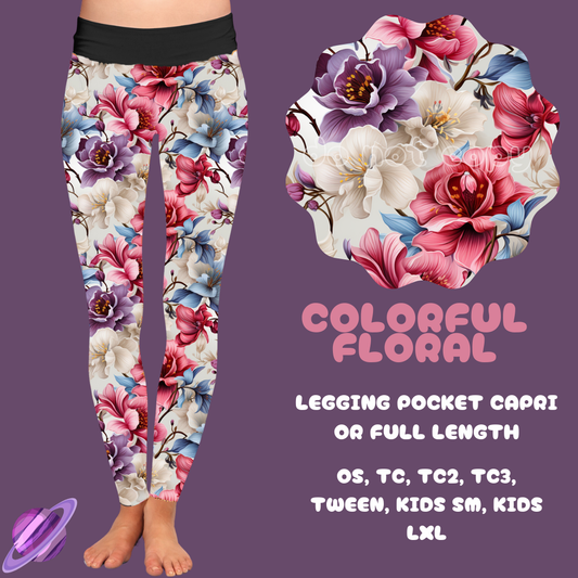 COLORFUL FLORAL-FLORAL BOTTOMS PREORDER CLOSING 7/15