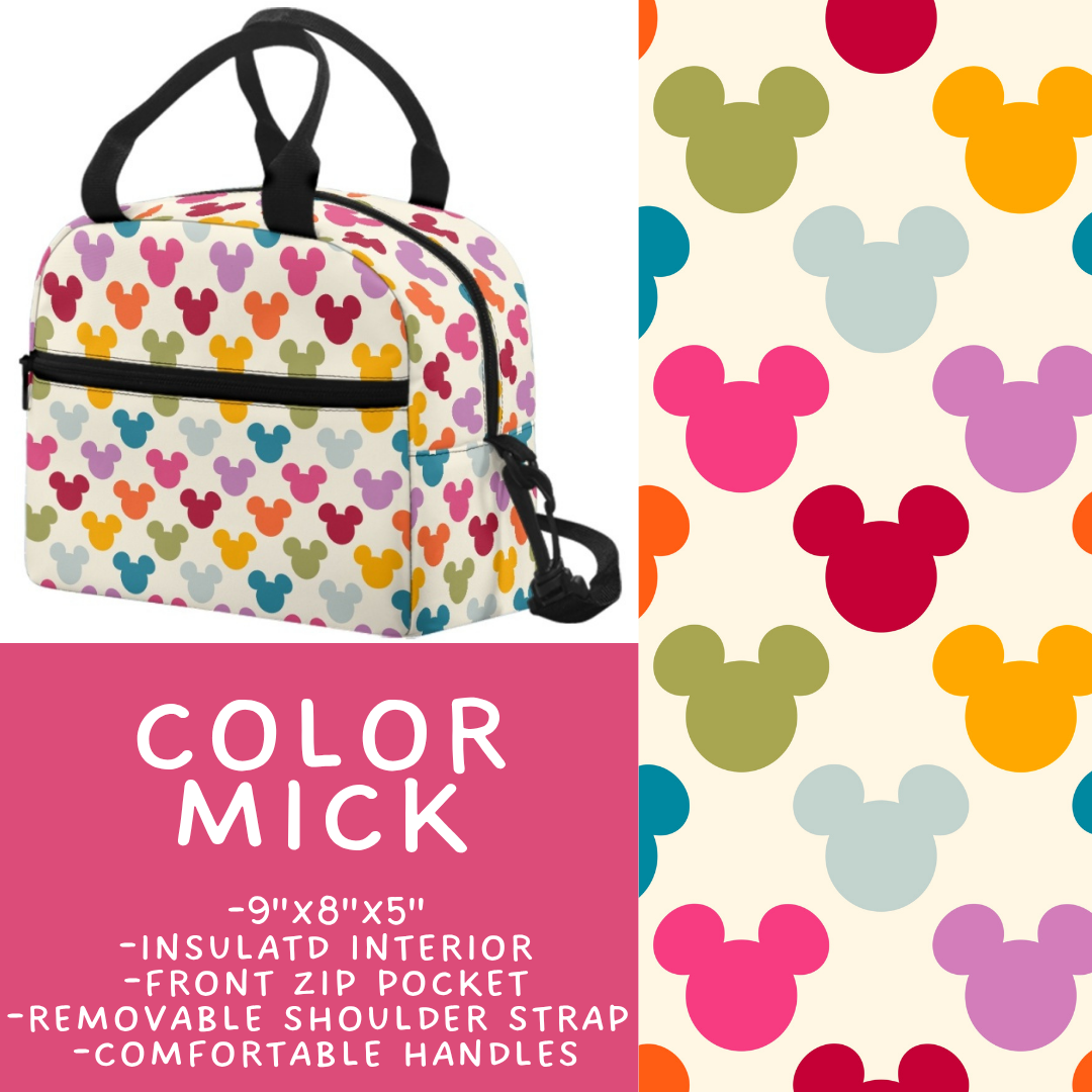Batch #545 - Back to School 3 - Closes 6/19 - ETA early/mid August - Color Mick Lunch Box