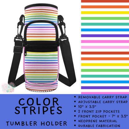Batch #551 - Tumbler Holder 2 - Closes 7/3 - ETA early Sept - Color Stripes Tumbler Holder