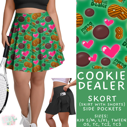 Batch #610 - Cookie Dealer 3 - Closes 11/9 - ETA early Jan - Cookie Dealer Skort