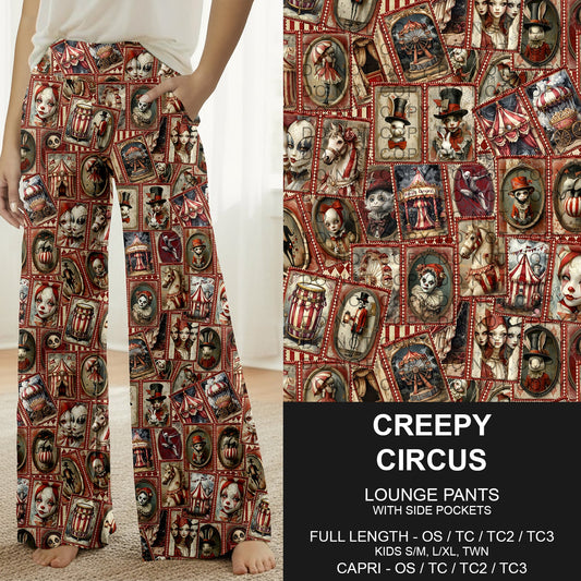 B276 - Preorder Creepy Circus Lounge Pants (Closes 3/01. ETA: early May)