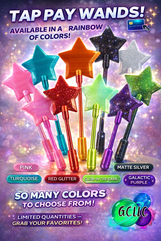 TAP PAY WAND FOR TAP ENABLED CREDIT AND DEBIT CARDS- 3D PRINTED IN HOUSE