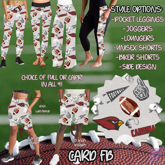 CARD FB-GAME DAY RUN- PREORDER CLOSING 7/13