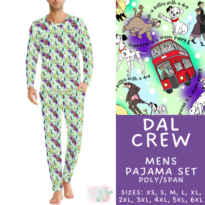Batch #590 - Magical Family Pajamas - Closes 9/18 - ETA mid Nov - Dal Crew Men's Pajama Set