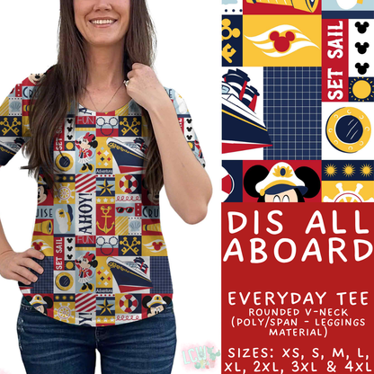 Batch #552 - Magical Faves 22 - Closes 7/6 - ETA early Sept - Dis All Aboard Everyday Tank & Tee