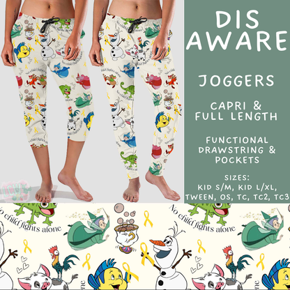 Batch #541 - Magical Faves 21 - Closes 6/10 - ETA mid August - Dis Aware Full and Capri Length Joggers