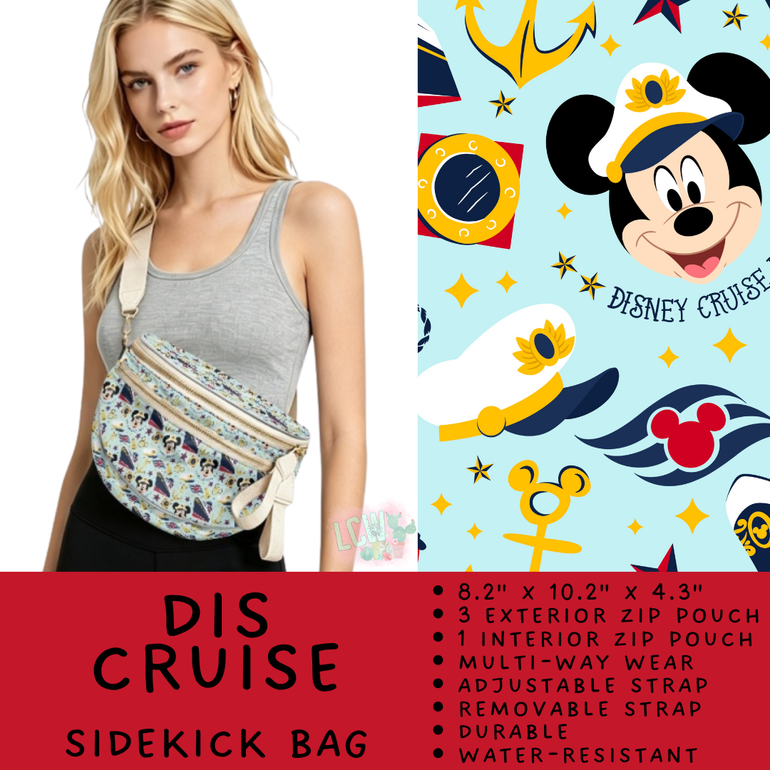 Batch #604 - Sidekick Bag 3 - Closes 10/26 - ETA mid/late Dec - Dis Cruise Sidekick Bag