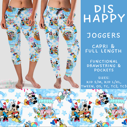 Batch #585 - Magical Faves 24 - Closes 9/14 - ETA mid Nov - Dis Happy Full and Capri Length Joggers