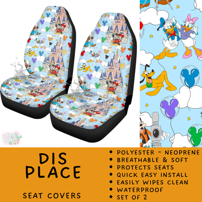 Batch #554 - Car Accessories 3 - Closes 7/10 - ETA early/mid Sept - Dis Place Vehicle Seat Covers