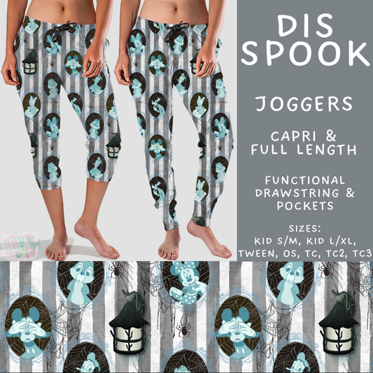 Batch #567 - Magical Character Halloween - Closes 8/10 - ETA early Oct - Dis Spook Full and Capri Length Joggers