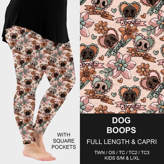 B265 - Preorder Dog Boops Leggings w/ Pockets (Closes 12/14. ETA: mid Feb.)