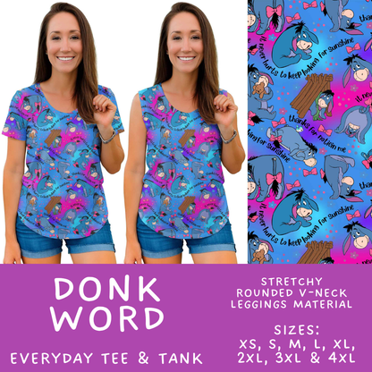 Batch #608 - Magic in Words - Closes 11/4 - ETA early Jan - Donk Word Everyday Tank & Tee
