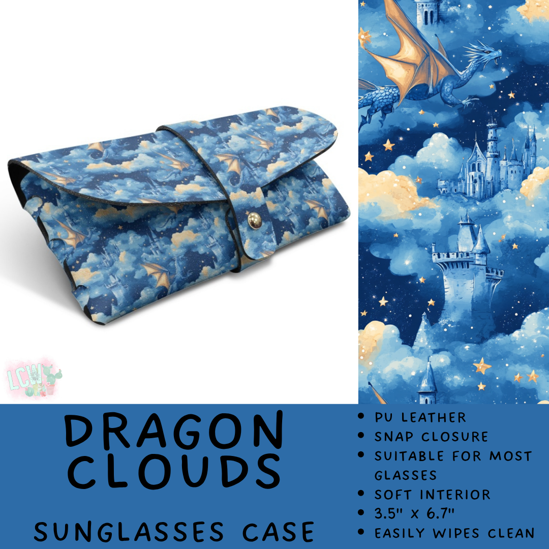 Batch #609 - Travel Collection 2 - Closes 11/6 - ETA early Jan - Dragon Clouds Sunglasses Case