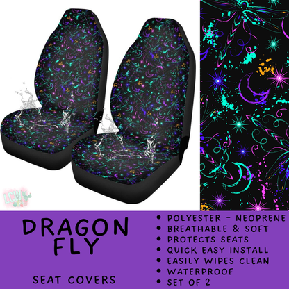 Batch #554 - Car Accessories 3 - Closes 7/10 - ETA early/mid Sept - Dragon Fly Vehicle Seat Covers