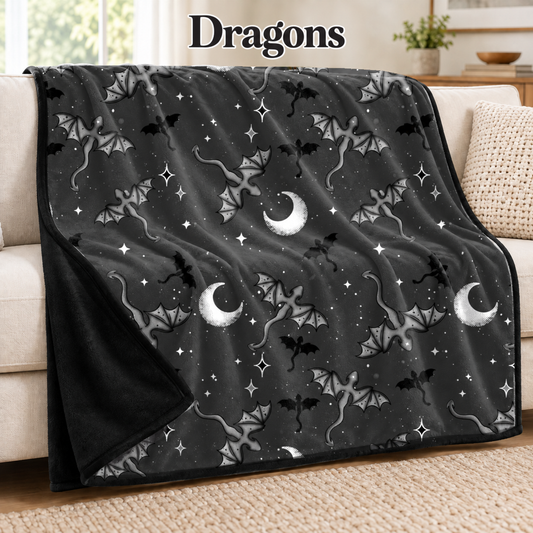 Dragons-Soft Throw Blanket 14 Run-Due 9/28