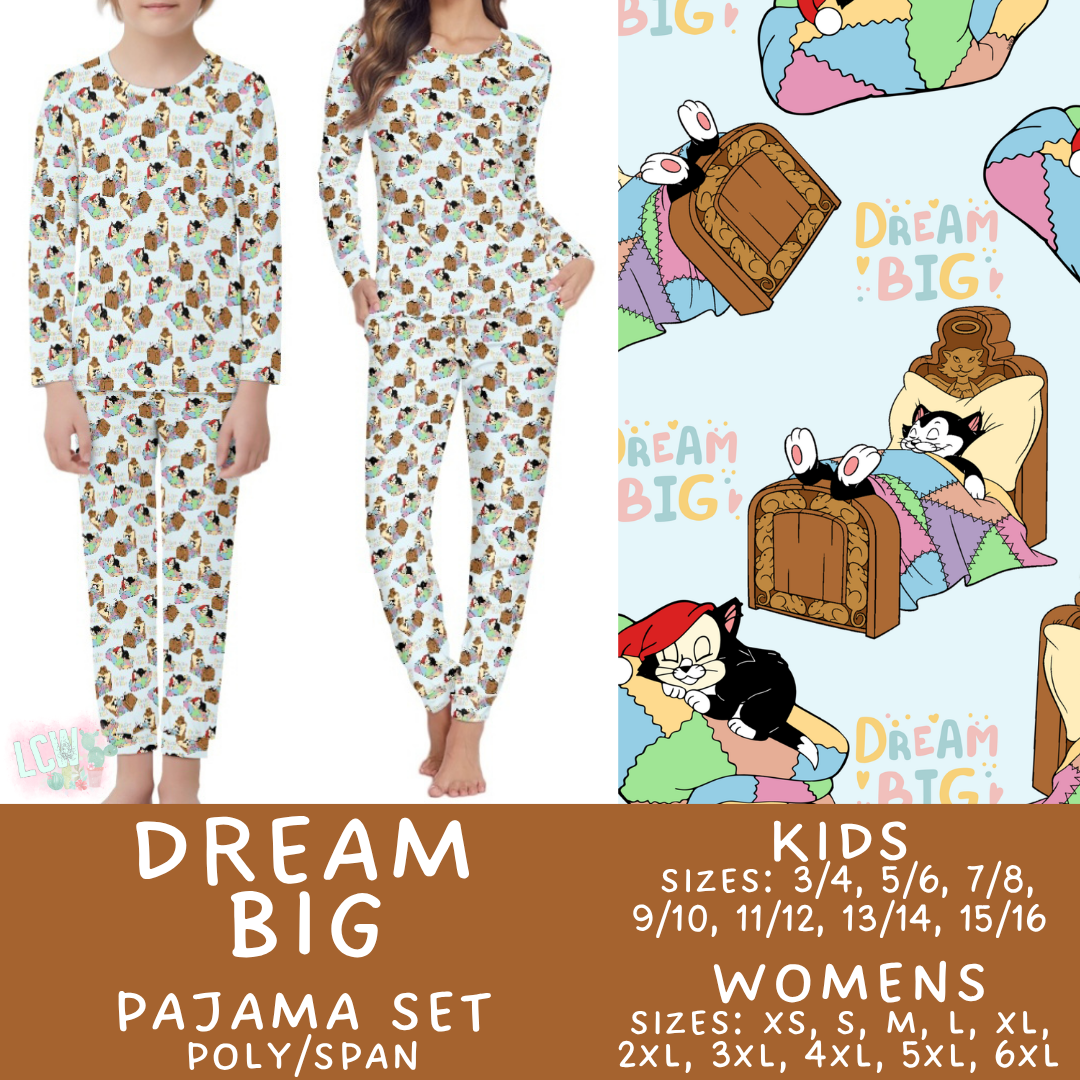 Batch #590 - Magical Family Pajamas - Closes 9/18 - ETA mid Nov - Dream Big Women's & Kid's Pajama Set