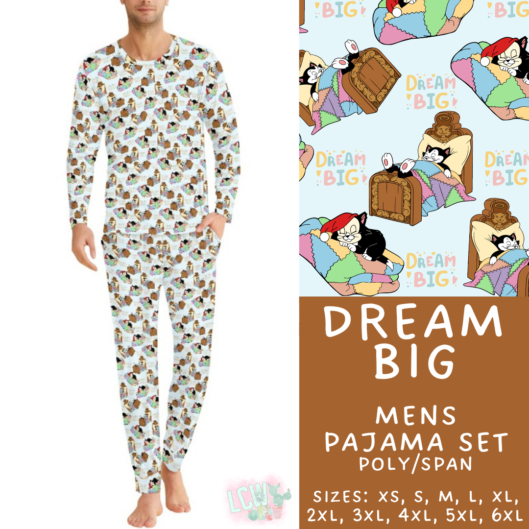 Batch #590 - Magical Family Pajamas - Closes 9/18 - ETA mid Nov - Dream Big Men's Pajama Set