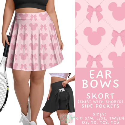 Batch #541 - Magical Faves 21 - Closes 6/10 - ETA mid August - Ear Bows Skort