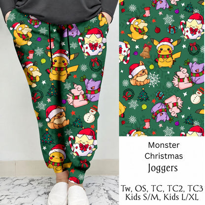 Monster Christmas Leggings/Joggers | Run Ends 10/9 | ETA 42 days