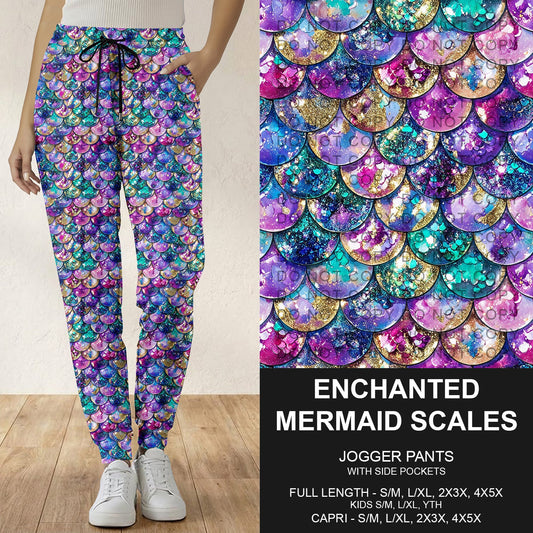 B292 - Preorder Enchanted Mermaid Scales Joggers (Closes 5/24. ETA: late July)