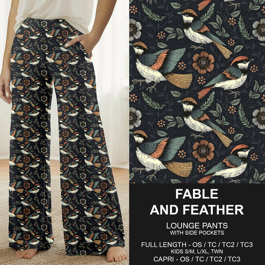B309 - Preorder Fable and Feather Lounge Pants (Closes 8/23. ETA: late Oct.)