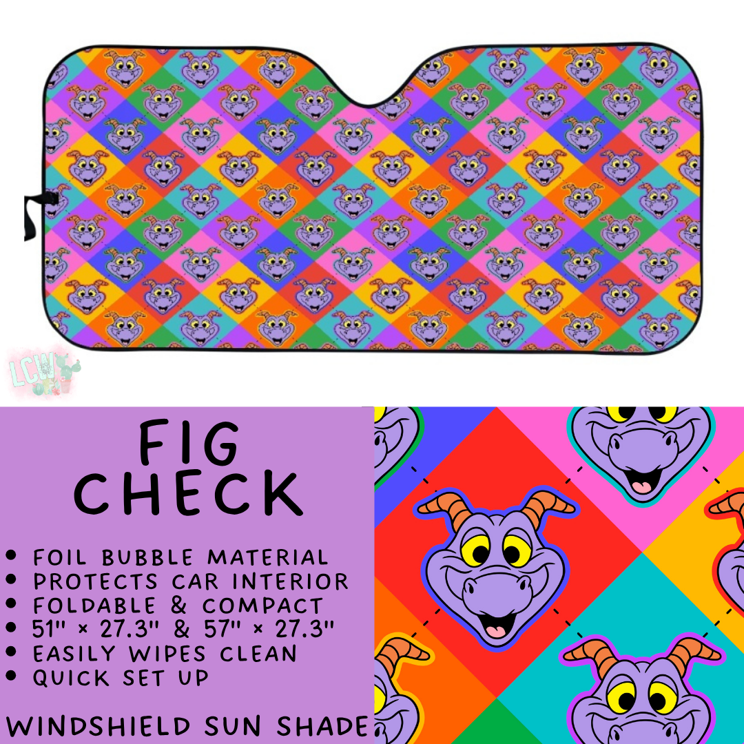 Batch #554 - Car Accessories 3 - Closes 7/10 - ETA early/mid Sept - Fig Check Windshield Sun Shade