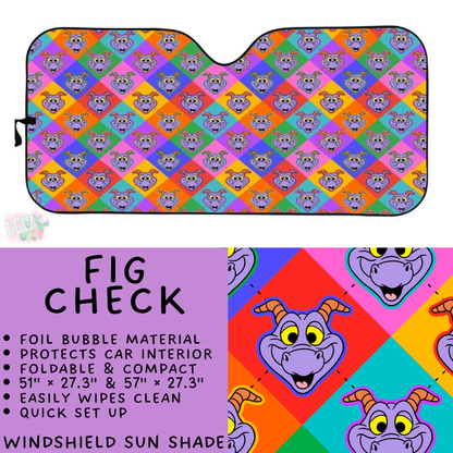 Batch #554 - Car Accessories 3 - Closes 7/10 - ETA early/mid Sept - Fig Check Windshield Sun Shade