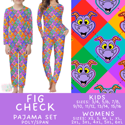 Batch #590 - Magical Family Pajamas - Closes 9/18 - ETA mid Nov - Fig Check Women's & Kid's Pajama Set