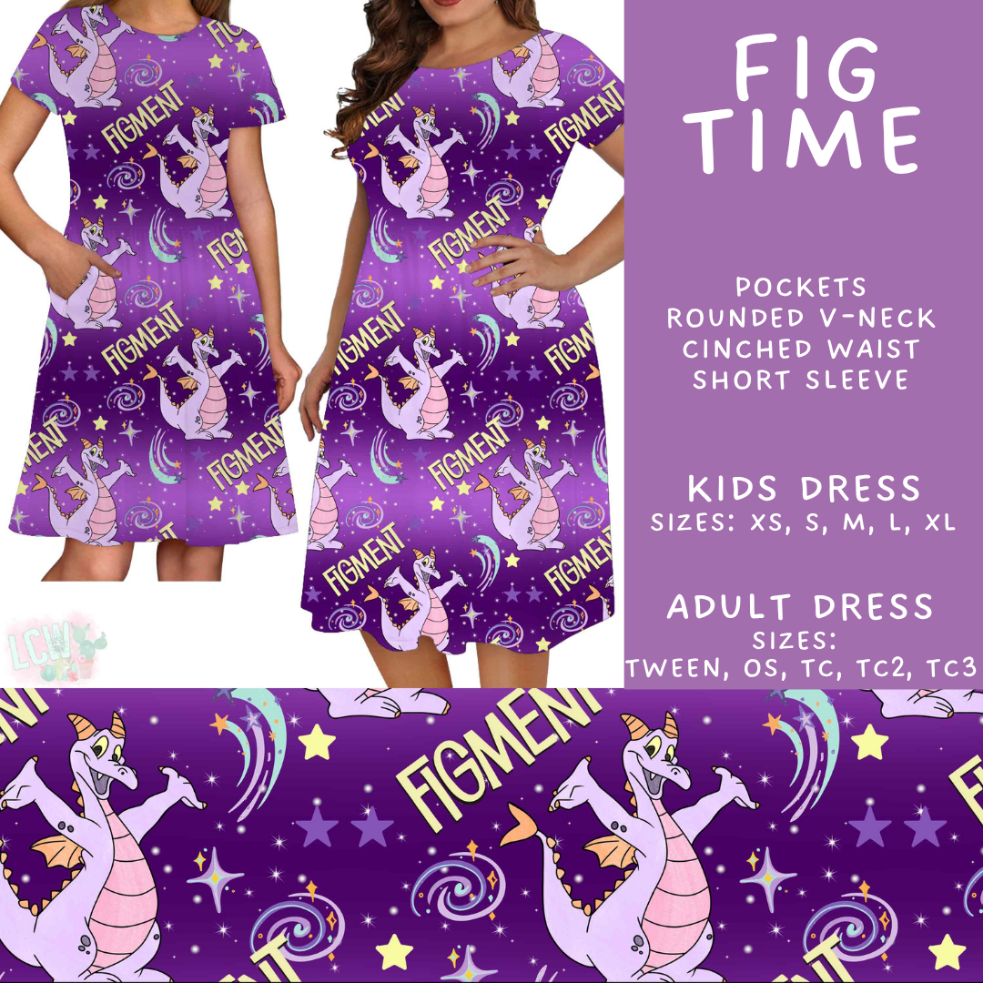 Batch #594 - Magical Faves 25 - Closes 10/5 - ETA early Dec - Fig Time Adult & Kids Dresses
