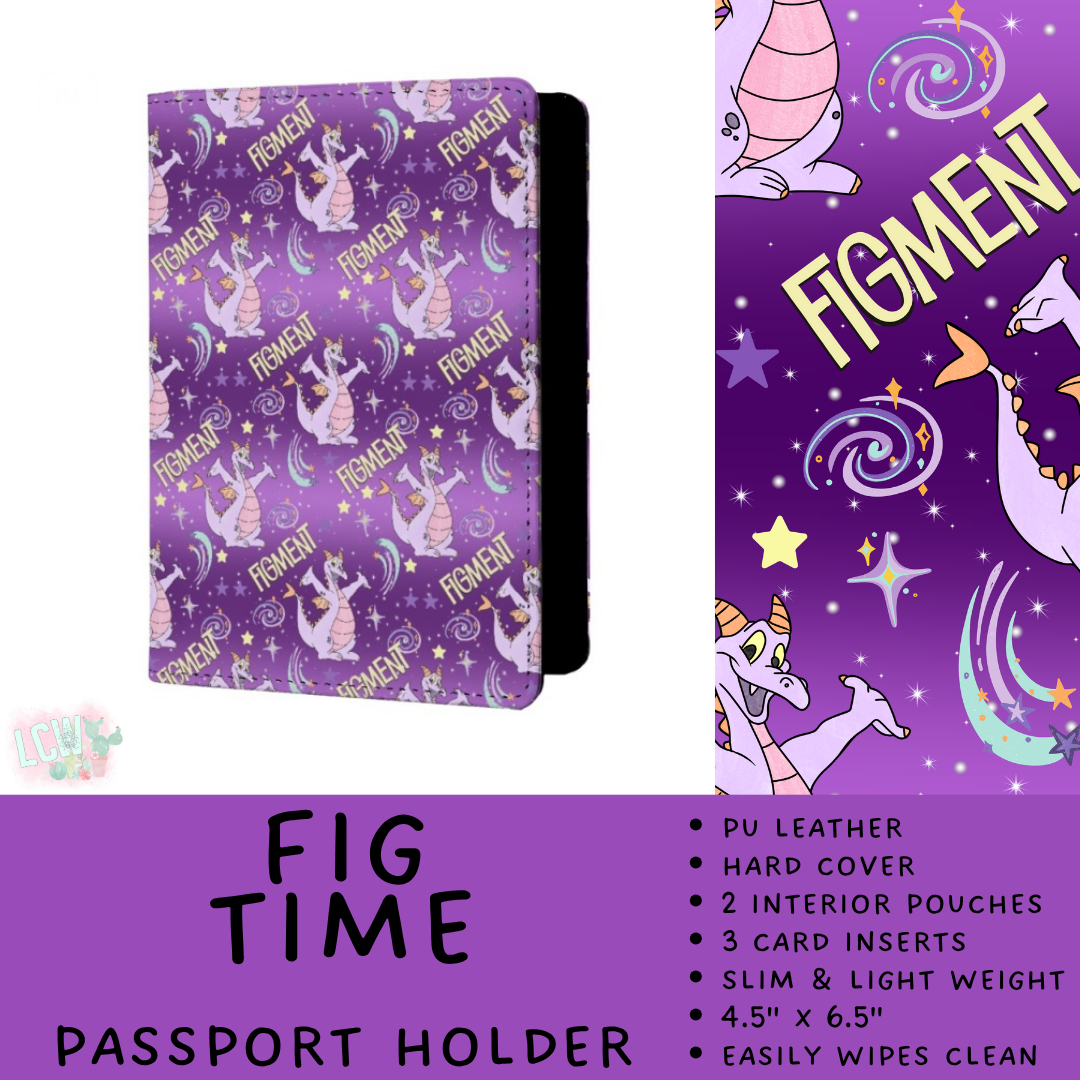 Batch #609 - Travel Collection 2 - Closes 11/6 - ETA early Jan - Fig Time Passport Holder