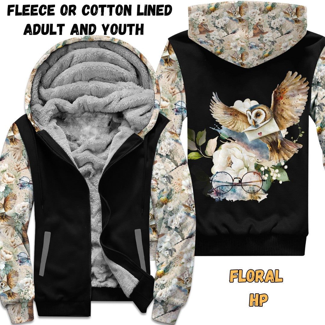 JACKET RUN 14-FLORAL HP-FLEECE OR COTTON LINER-PREORDER CLOSING 12/16