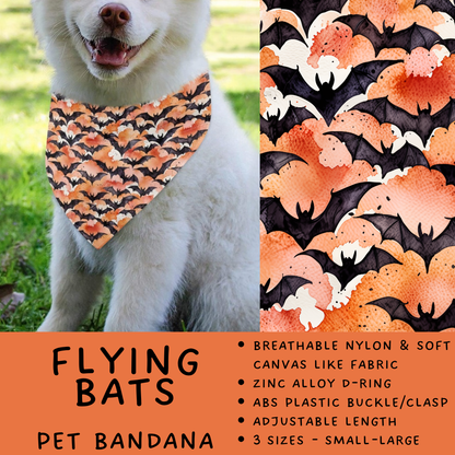Batch #576 - Pet Gear 2 - Closes 8/28 - ETA late October - Flying Bats Pet Bandana