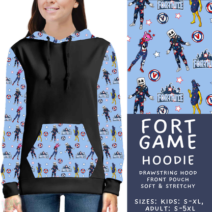 Batch #592 -  Fun Run 27 - Closes 9/30 - ETA late Nov - Fort Game Hoodie