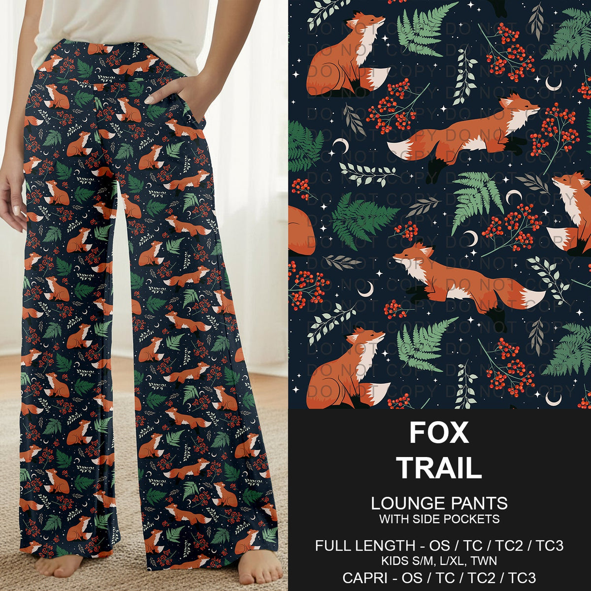 B318 - Preorder Fox Trail Lounge Pants (Closes 10/25. ETA: late Dec.)