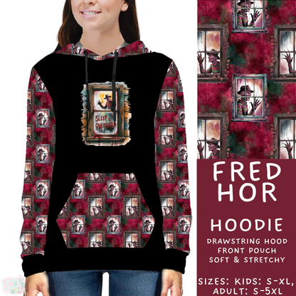 Batch #571 - Horror Windows - Closes 8/17 - ETA mid Oct - Fred Hor Hoodie
