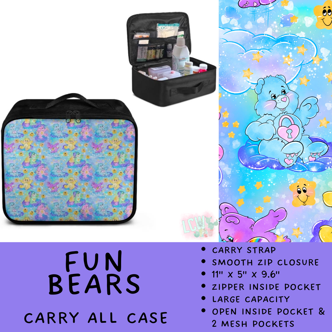 Batch #573 - Carry All Case - Closes 8/21 - ETA late October - Fun Bears Carry All Case