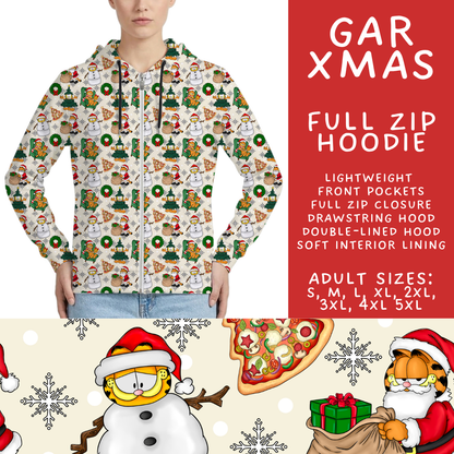 Batch #558 - Magical Character Christmas - Closes 7/20 - ETA mid/late Sept - Gar Xmas Full Zip Hoodie