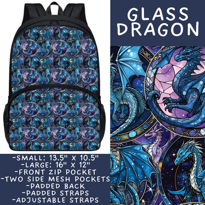 Batch #545 - Back to School 3 - Closes 6/19 - ETA early/mid August - Glass Dragon Backpacks