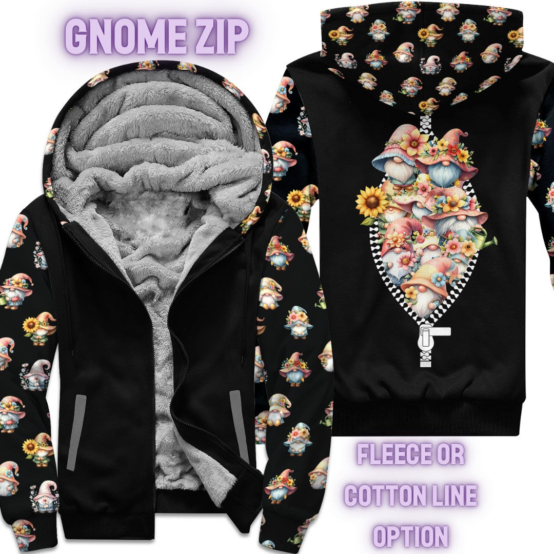 JACKET RUN 14-GNOME ZIP-FLEECE OR COTTON LINER-PREORDER CLOSING 12/16