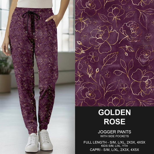 B277 - Preorder Golden Rose Joggers (Closes 3/08. ETA: mid May)