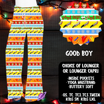 GOOD BOY-BOTTOMS-XMAS SWEATER PREORDER-9/27