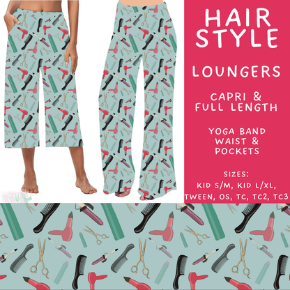 Batch #497 - January Request Run - Closes 2/27 - ETA late April - Hair Style Capri and Full Length Loungers