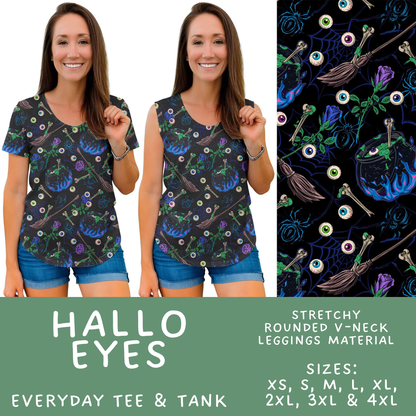 Batch #566 - Halloween 5 - Closes 8/7 - ETA early October - Hallo Eyes Everyday Tank & Tee