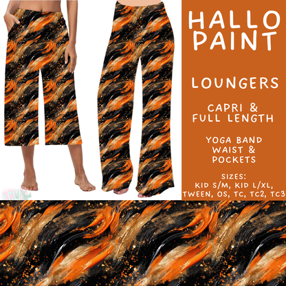 Batch #566 - Halloween 5 - Closes 8/7 - ETA early October - Hallo Paint Capri and Full Length Loungers