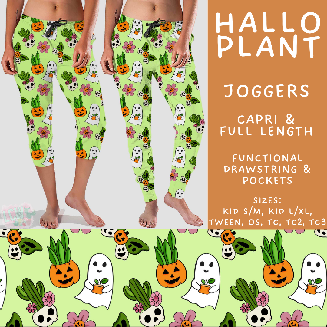 Batch #562 - Fun Run 25 - Closes 7/29 - ETA late Sept - Hallo Plant Full and Capri Length Joggers