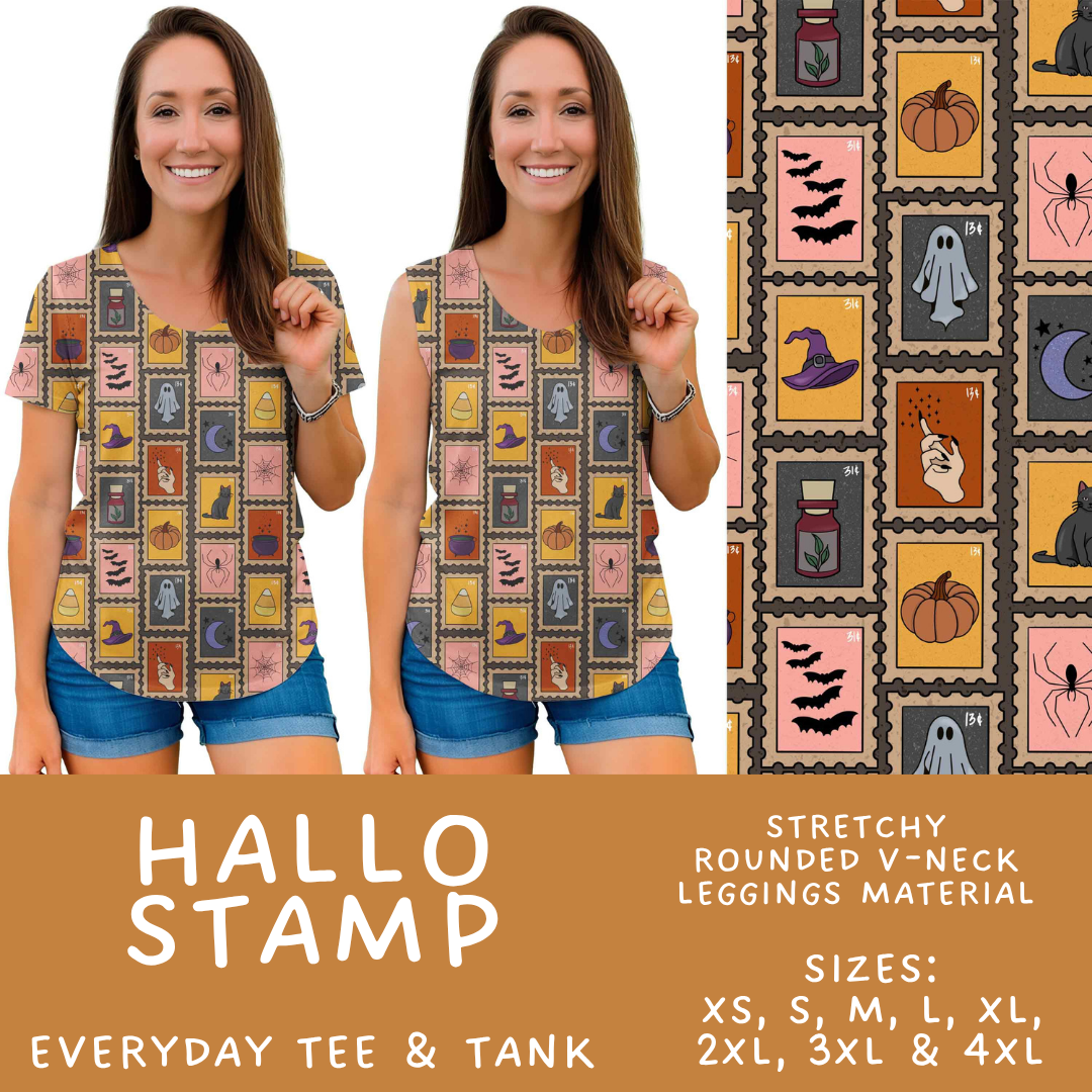 Batch #560 - Halloween 4 - Closes 7/26 - ETA late Sept - Hallo Stamp Everyday Tank & Tee