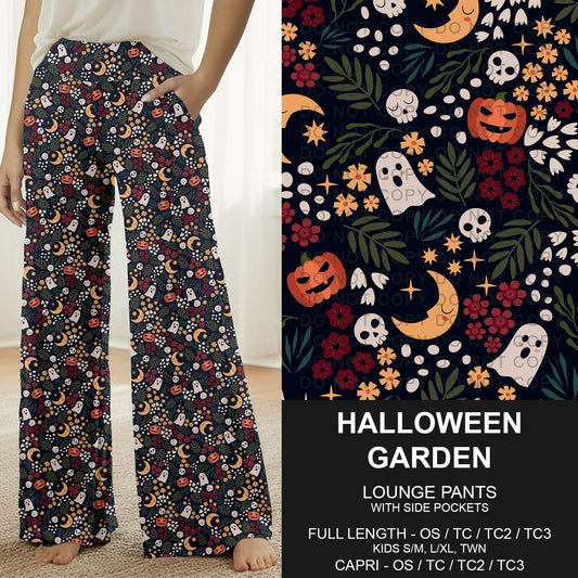 B299 - Preorder Halloween Garden Lounge Pants (Closes 7/12. ETA: mid Sept.)